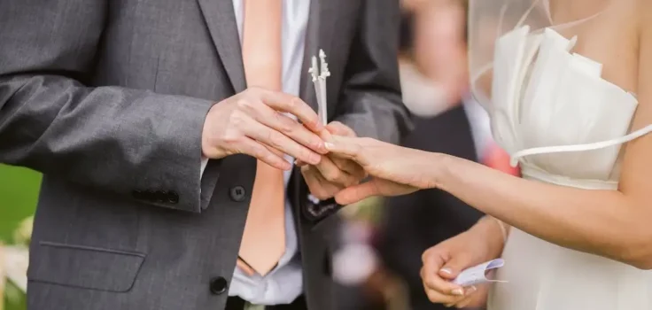 aliança de casamento