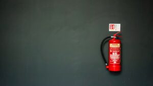 extintores de incêndio