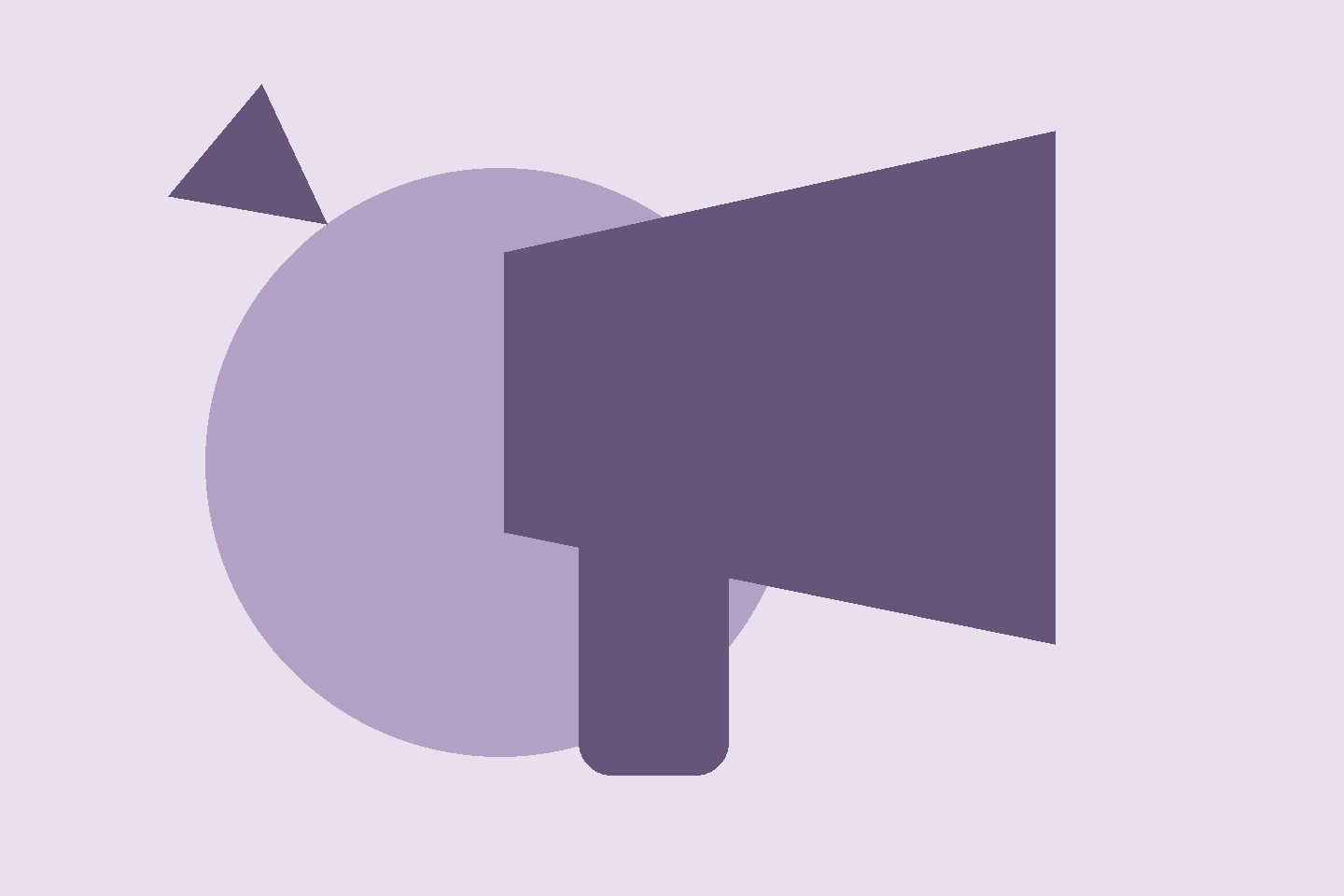 Composição gráfica abstrata para a categoria Marketing